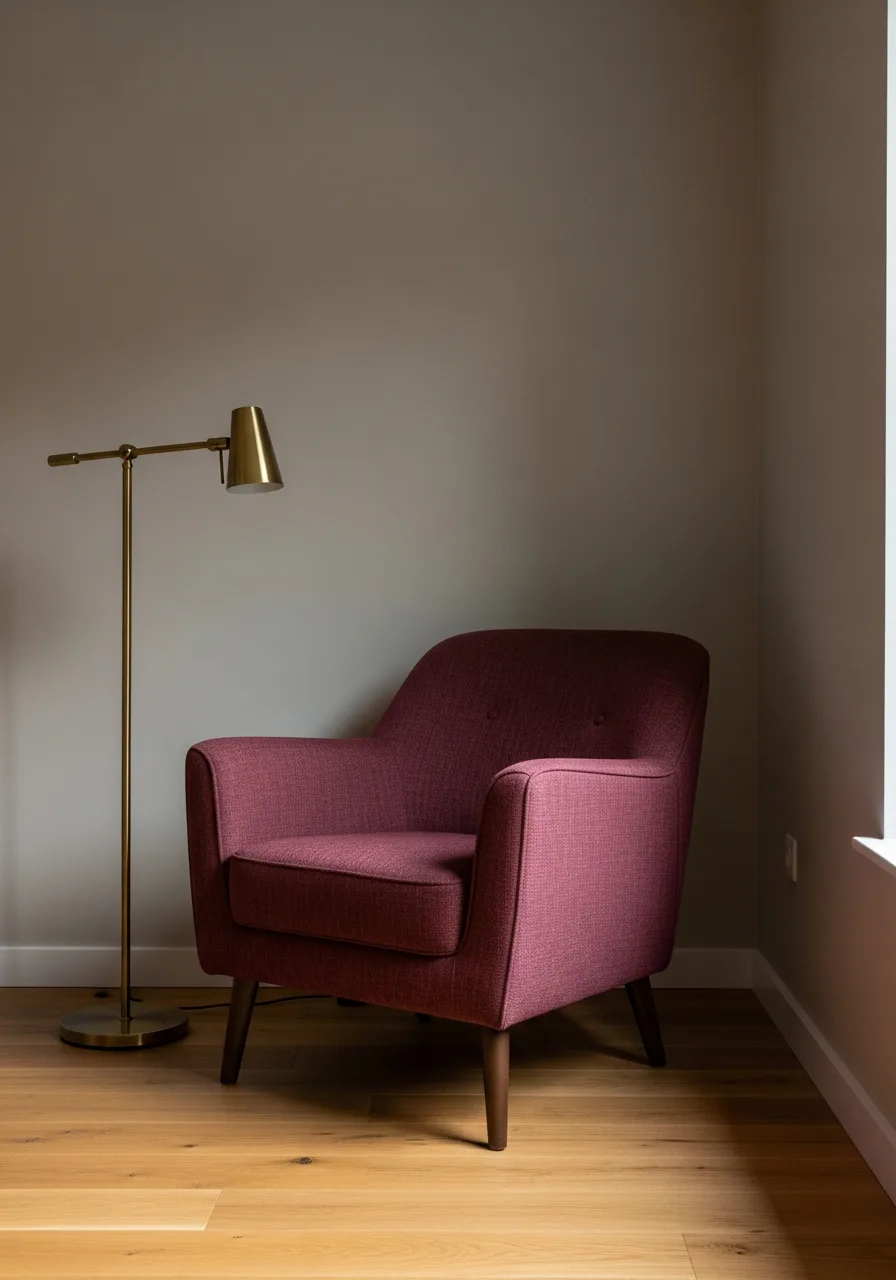 2. Introduce Deep Burgundy Accents