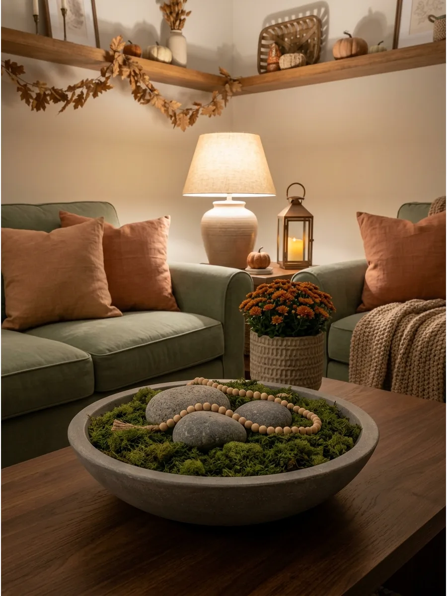 20. Create a Low Coffee-Table Centerpiece