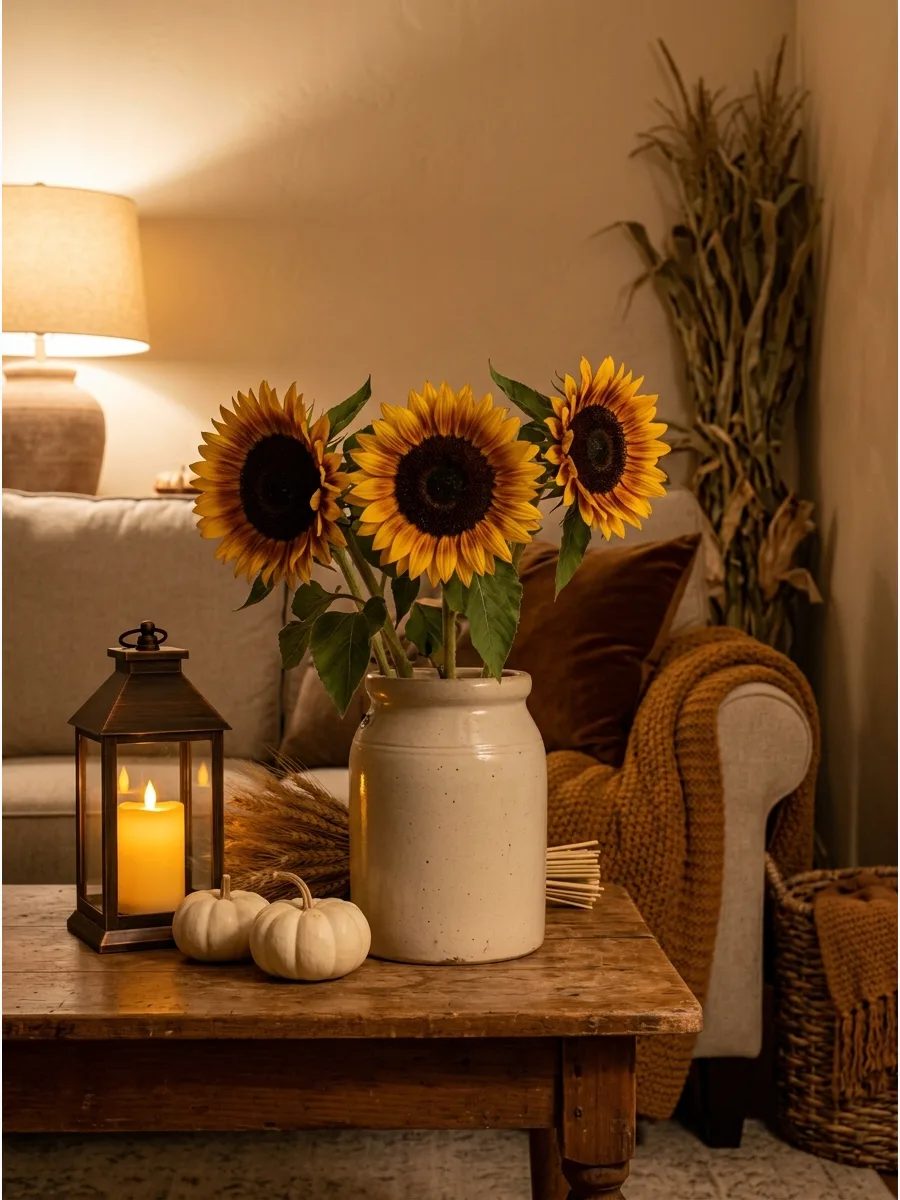 27. Add Late-Season Sunflowers