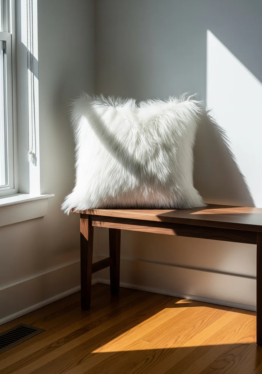 30. Use One Faux-Fur Accent
