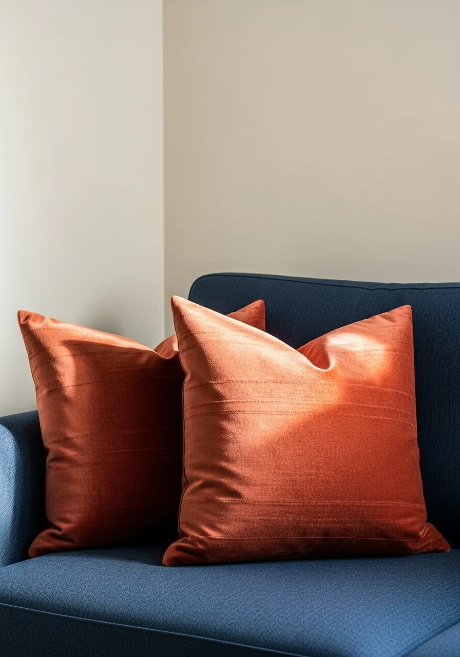 39. Add Velvet Fall Pillows