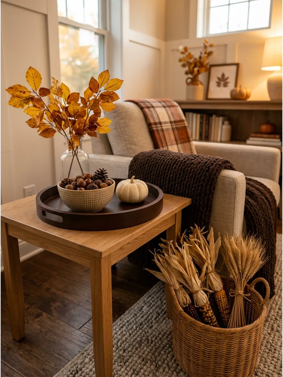 4. Use Chocolate Brown as the Main Fall Color