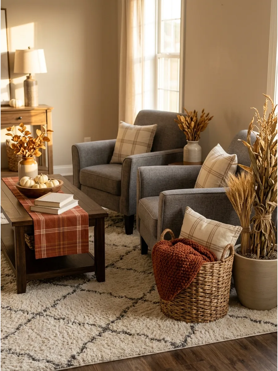 48. Create a Fall Conversation Area