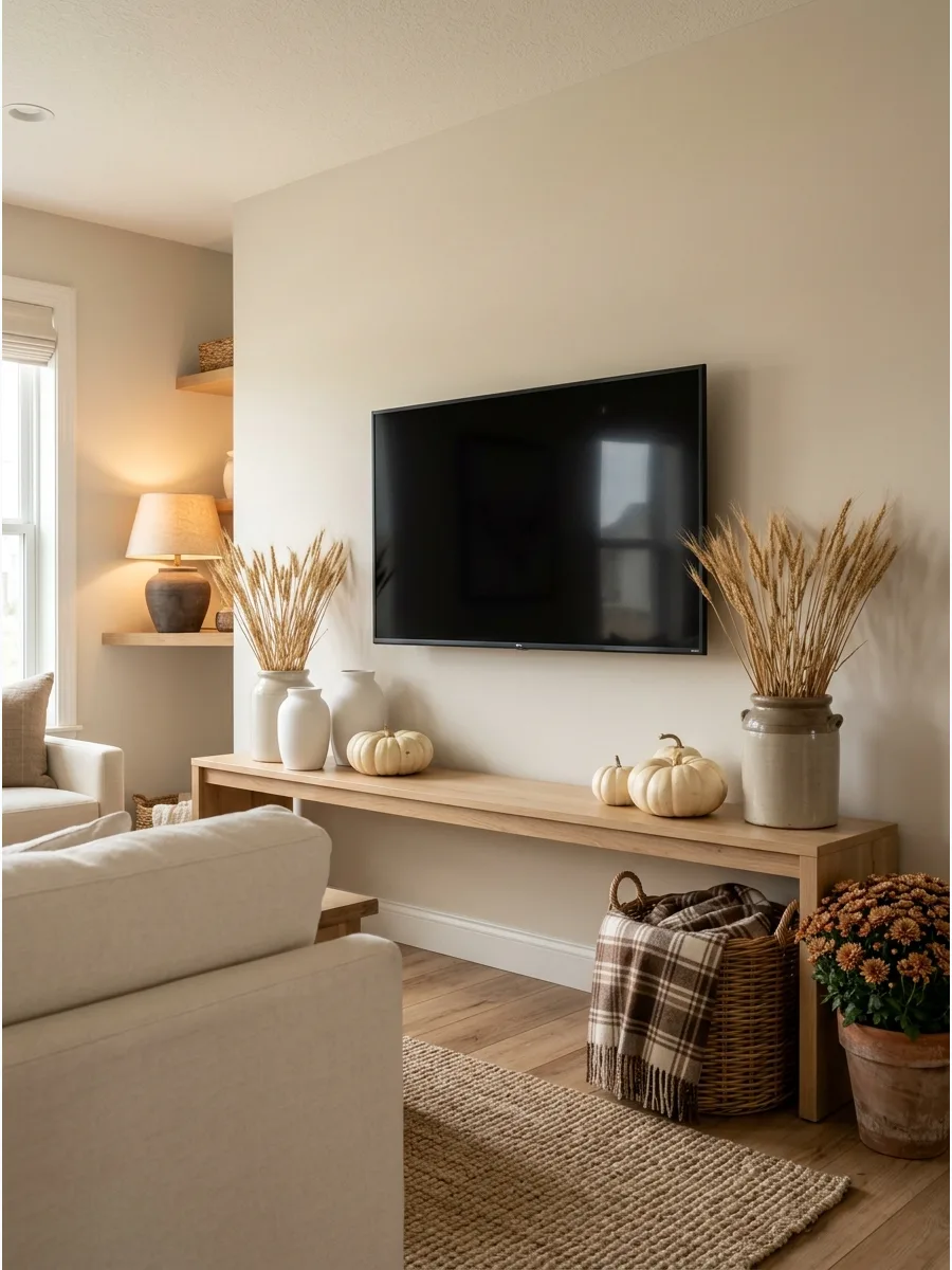 55. Style the Television Wall
