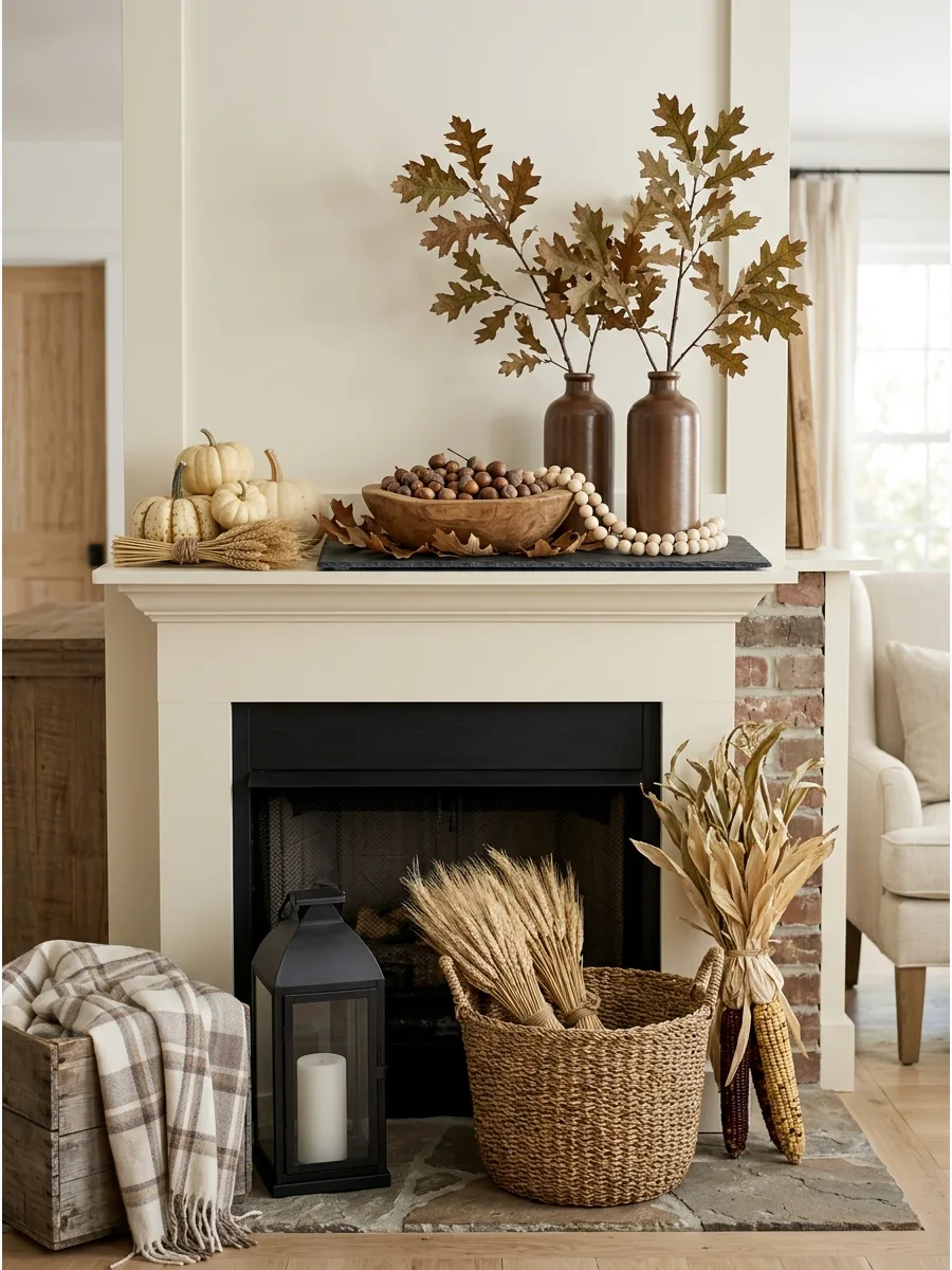 24. Acorn and Oak Leaf Tray
