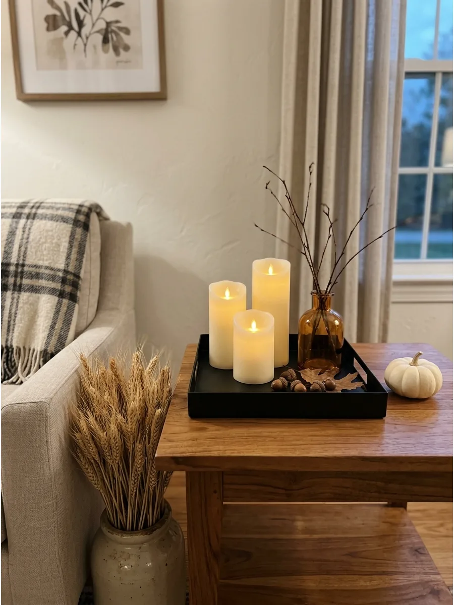 30. Candlelit Evening Tray