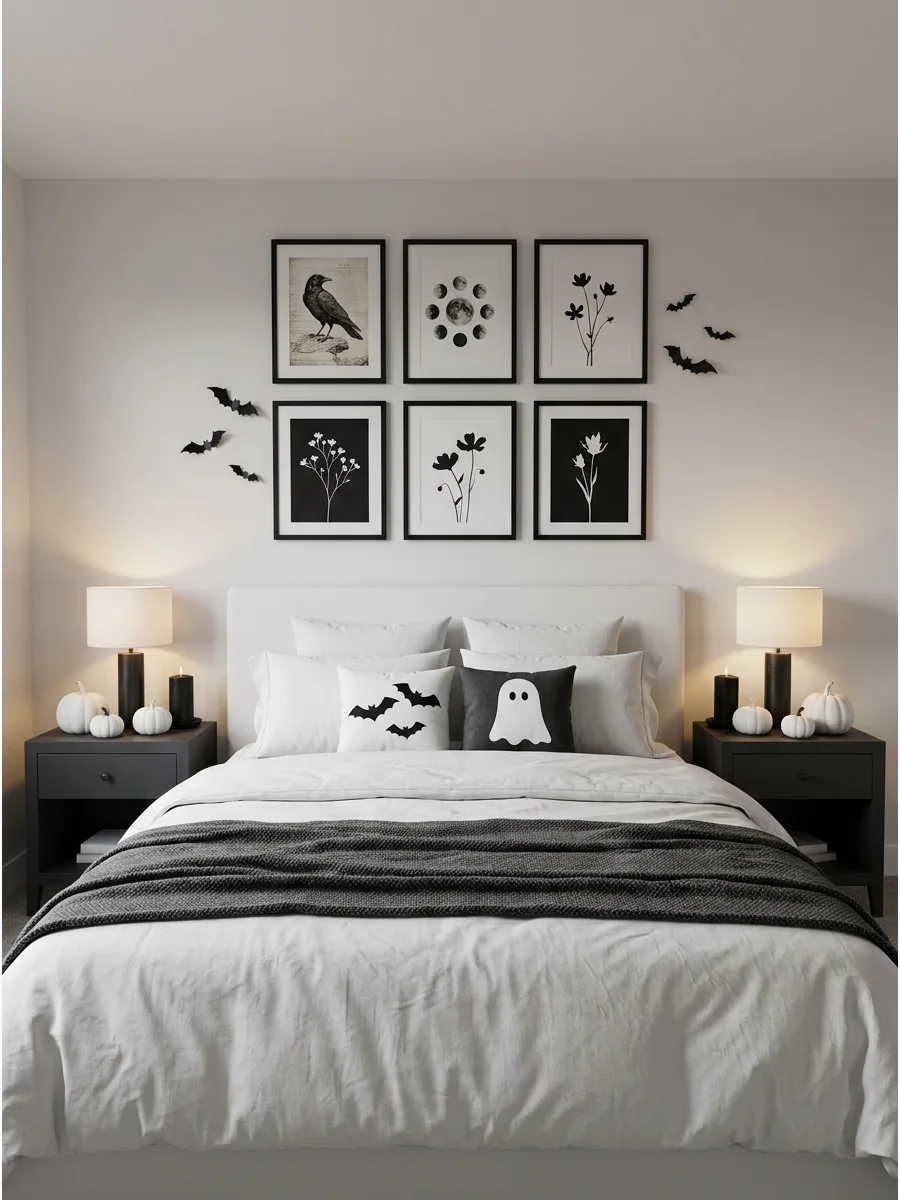 25. Halloween Gallery Wall
