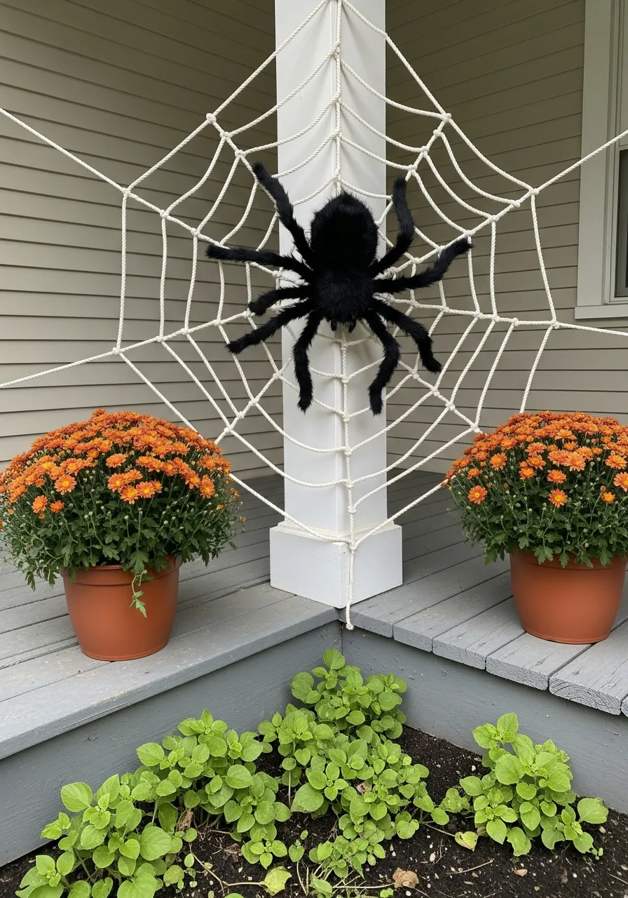 2. Giant Spiderweb Entrance