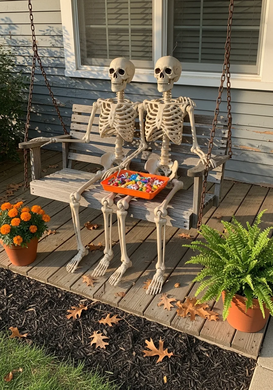 20. Skeleton Family Gathering