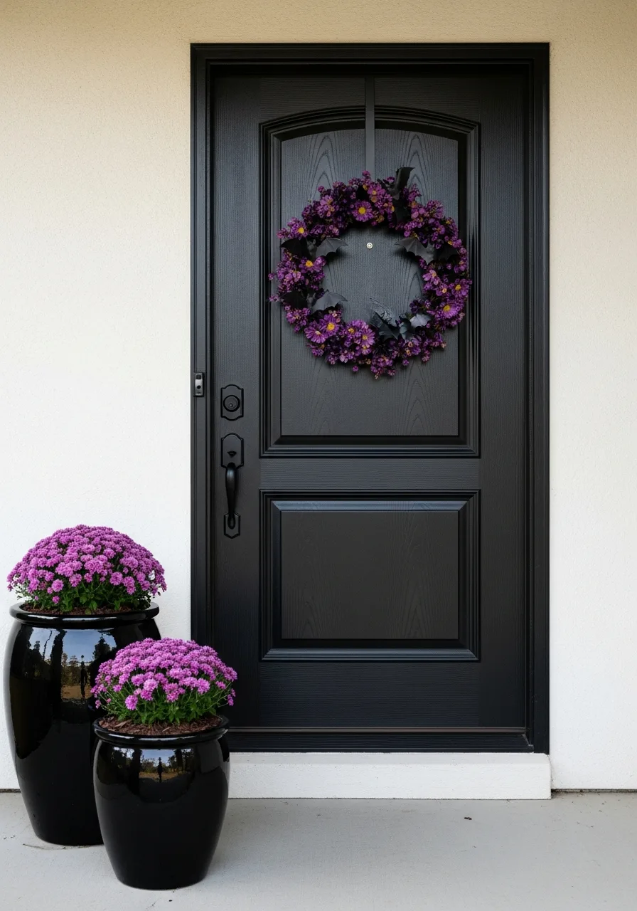 26. Purple and Black Porch