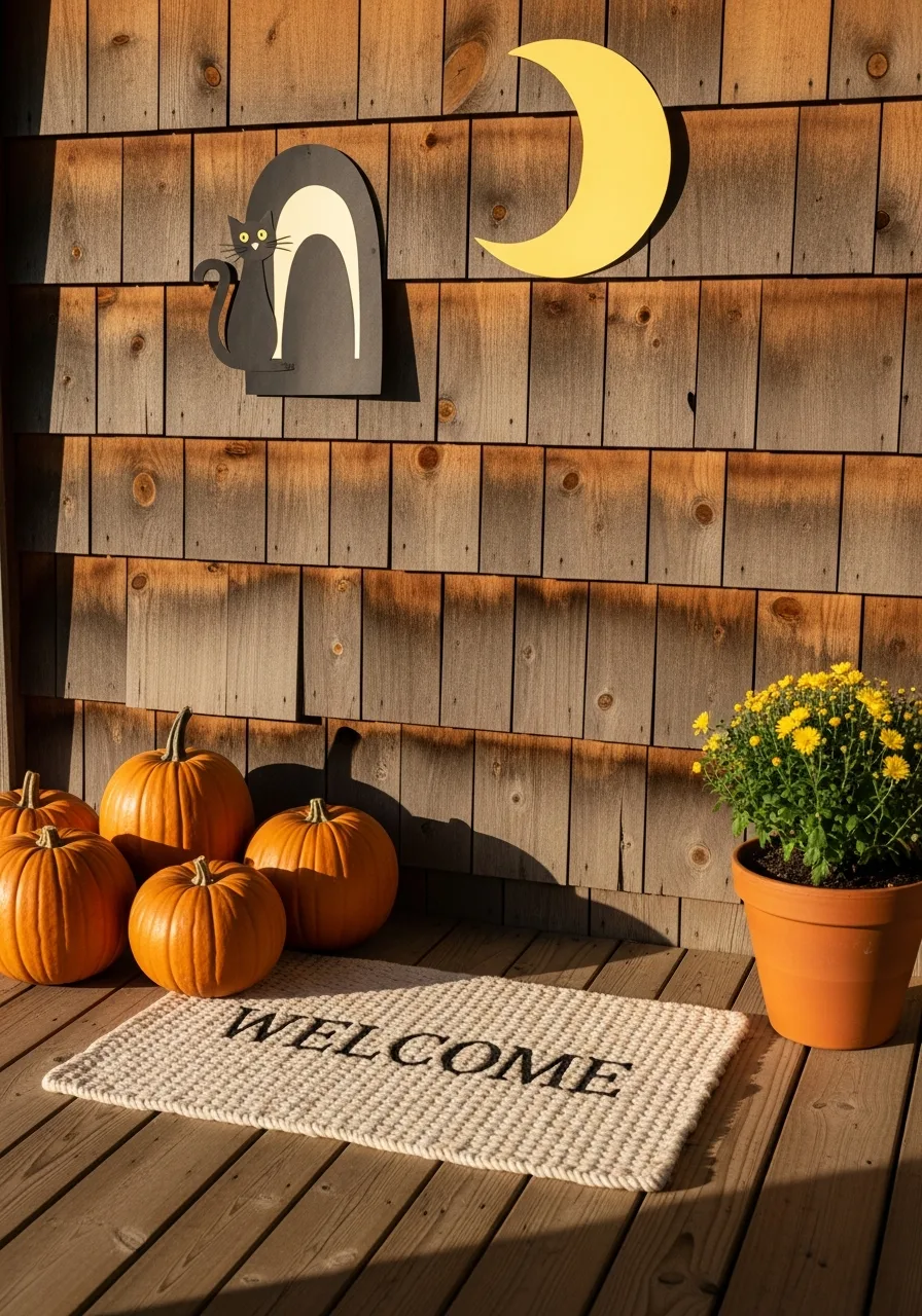 31. Vintage Halloween Porch