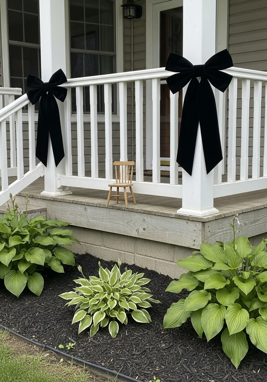 35. Creepy Dollhouse-Inspired Porch