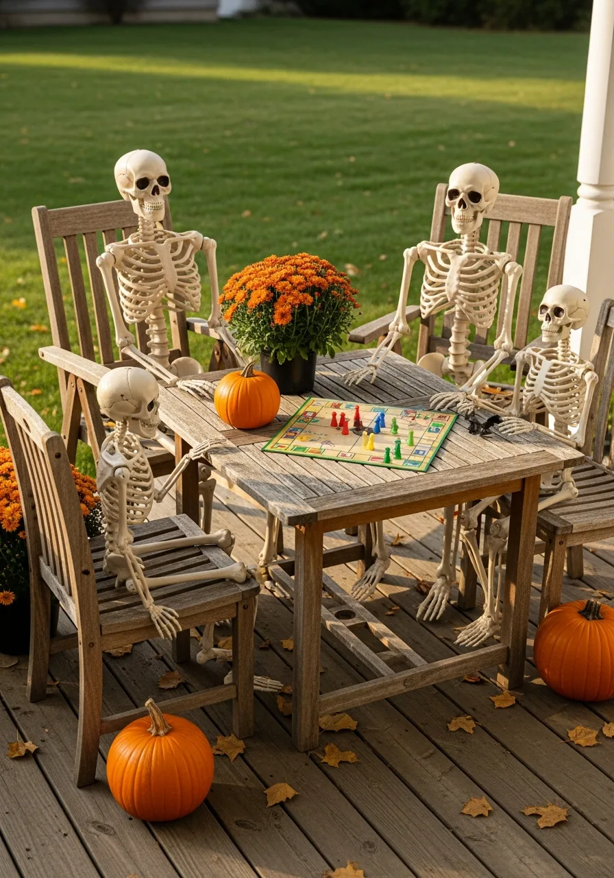 5. Skeleton Family Gathering