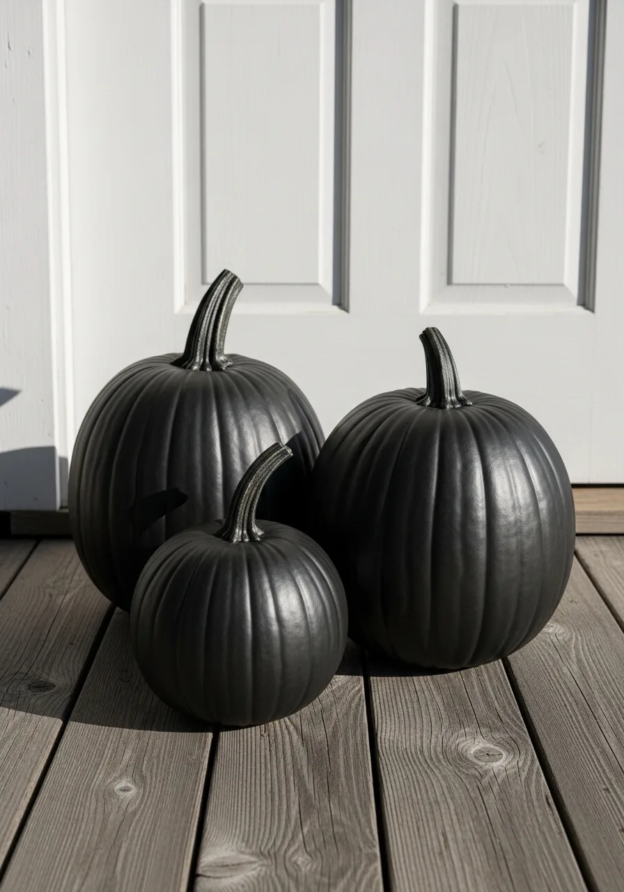 51. Black Pumpkin Porch