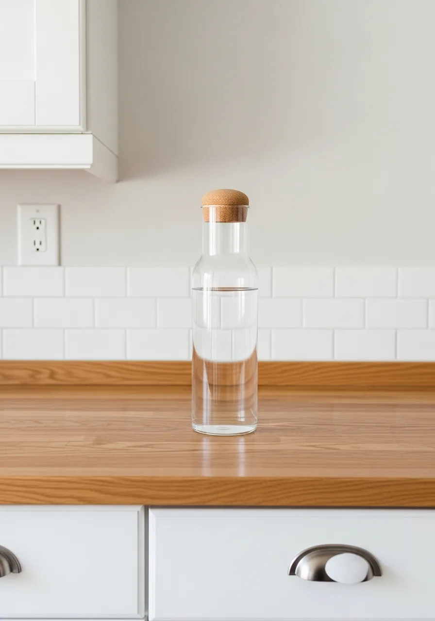 17. Glass Water Pitcher