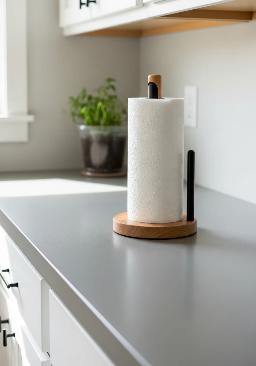 23. Modern Paper Towel Post