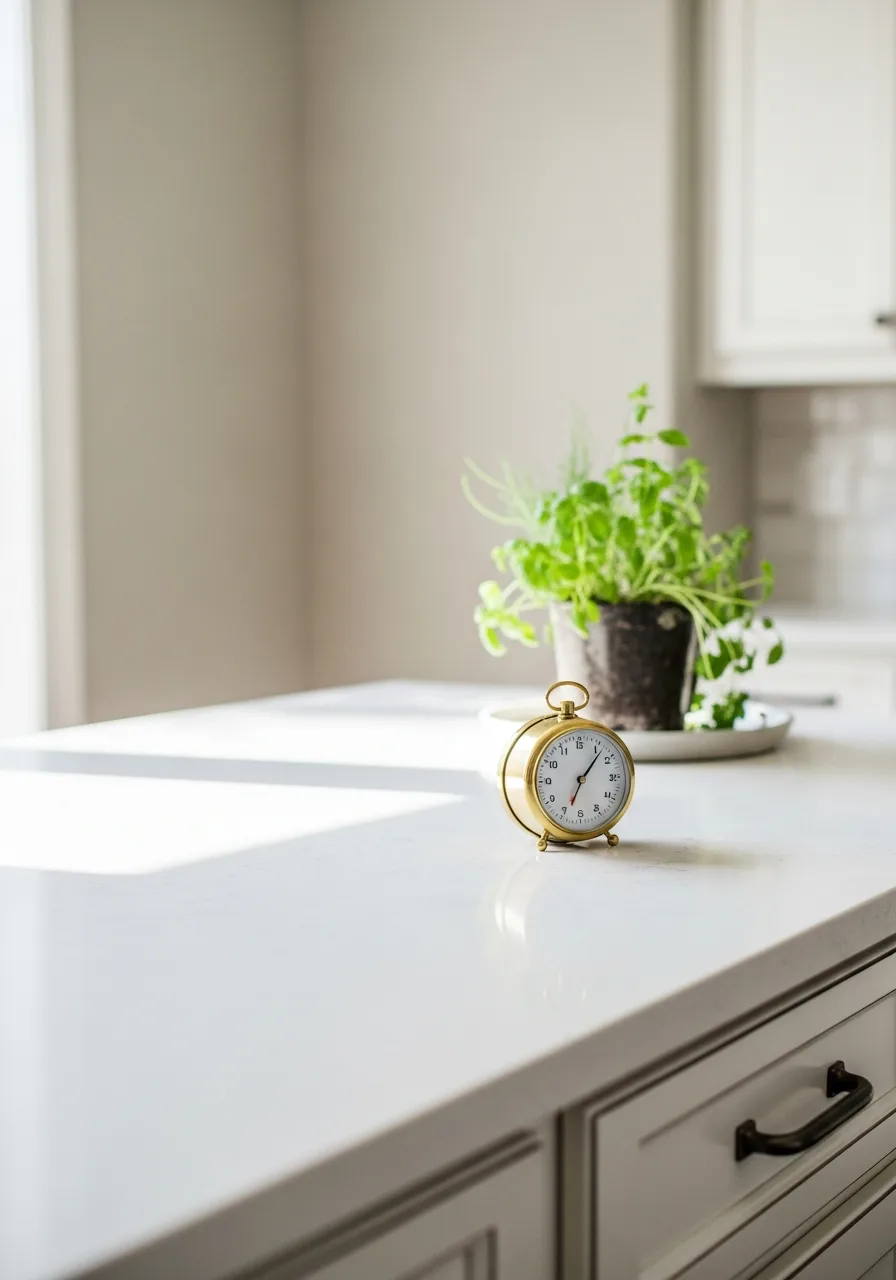 35. Brass Mechanical Kitchen Timer