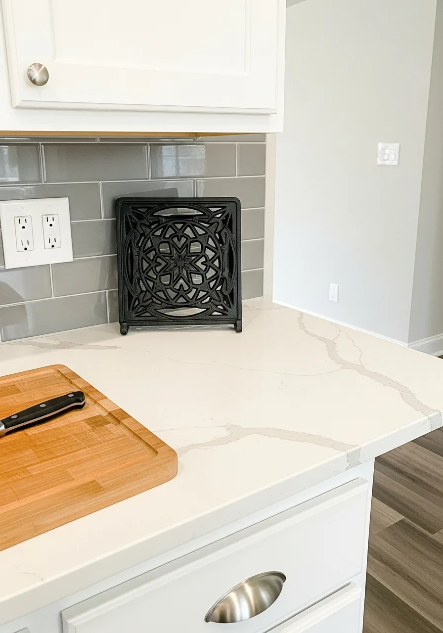 40. Iron Trivet Wall Lean