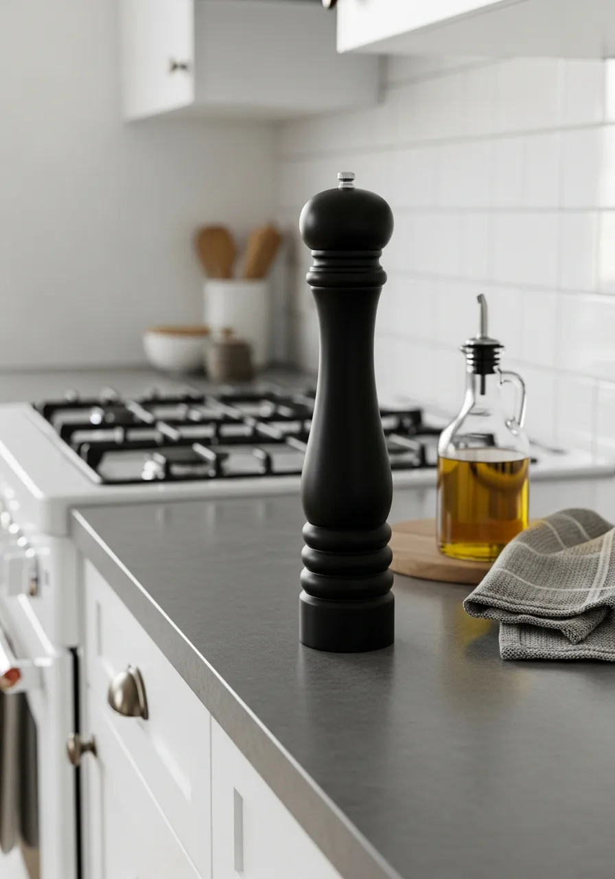 53. Matte Black Pepper Mill