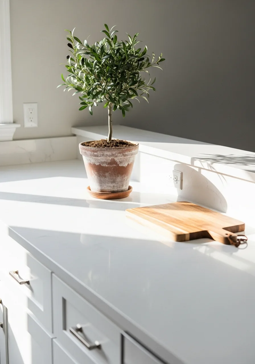 55. Mini Potted Olive Tree