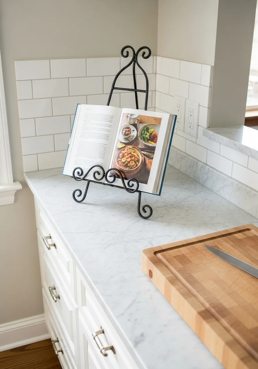 64. Iron Cookbook Easel