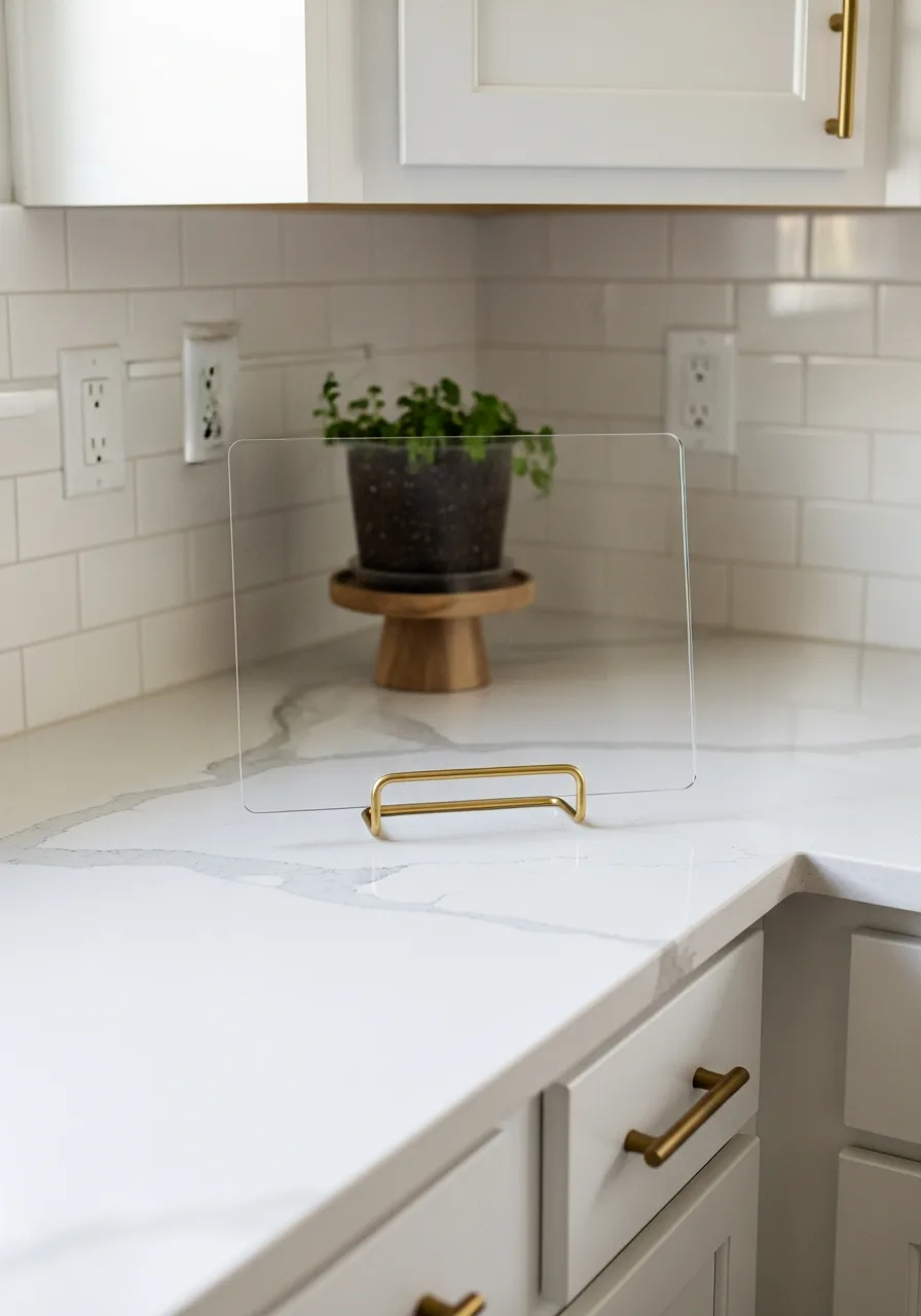 84. Acrylic Kitchen Note Board
