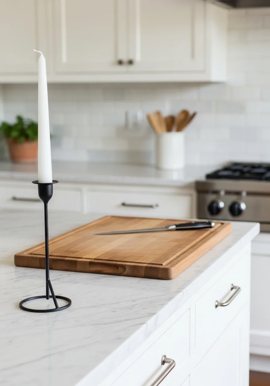 87. Tall Slim Taper Holder