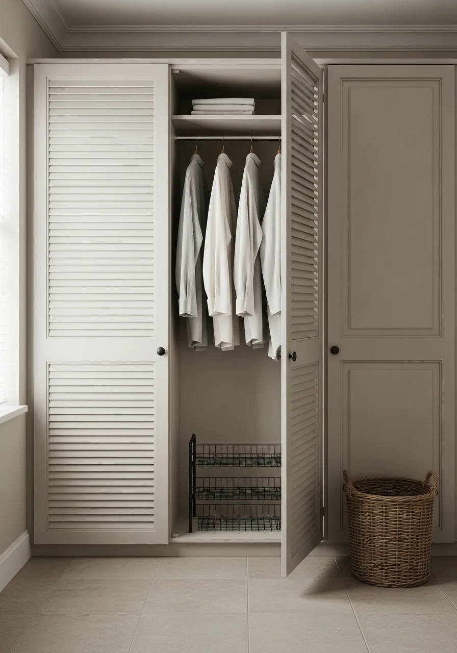 12. Hidden Ventilated Drying Cabinet