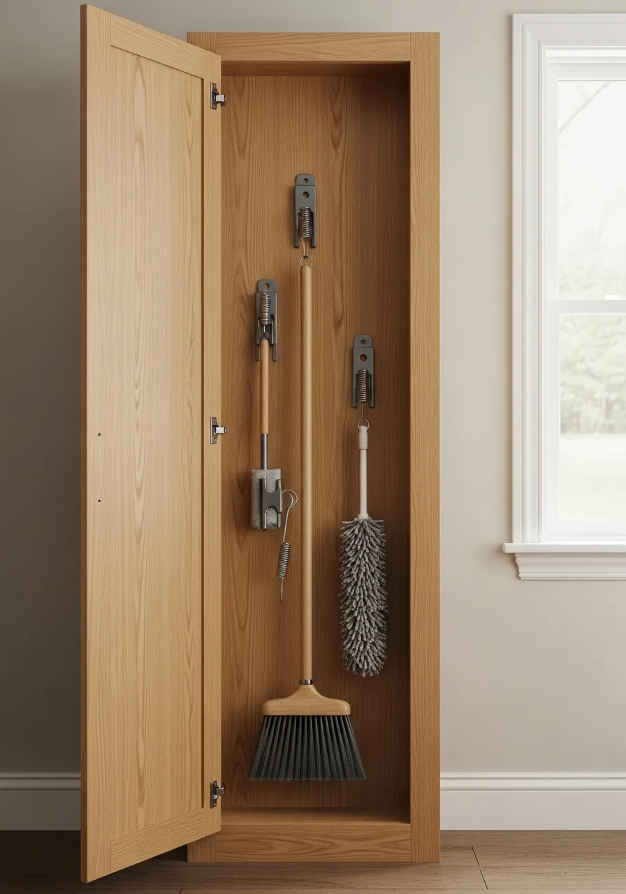 20. Custom Broom Closet