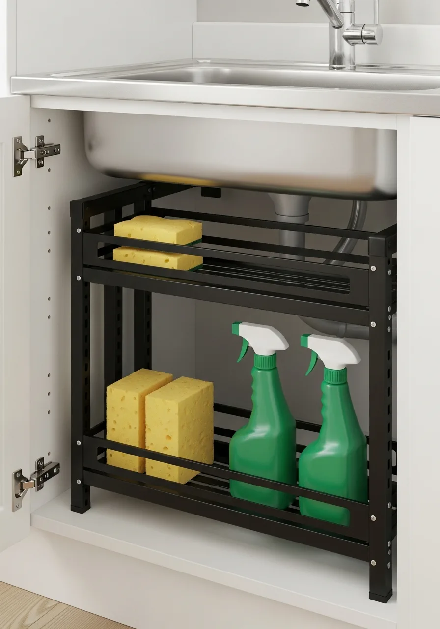 25. Under Sink Pull Out Storage