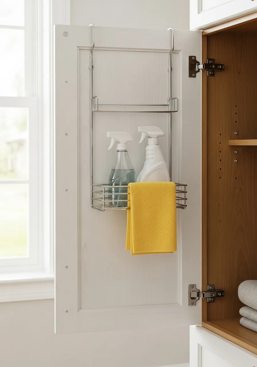 26. Sink Cabinet Door Racks