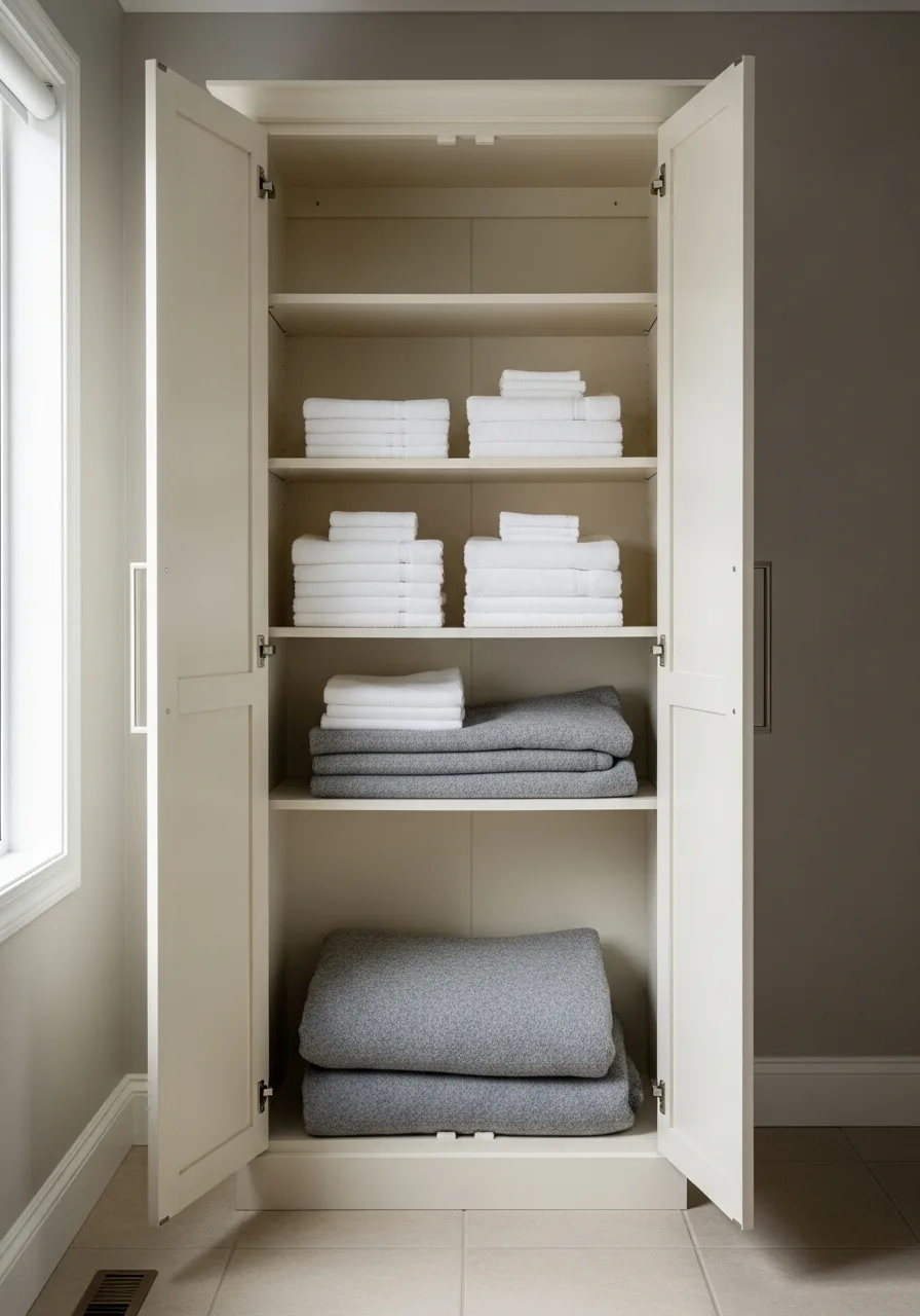 31. Dedicated Linen Cabinet