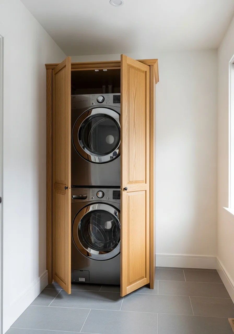 42. Hide Machines With Pocket Doors