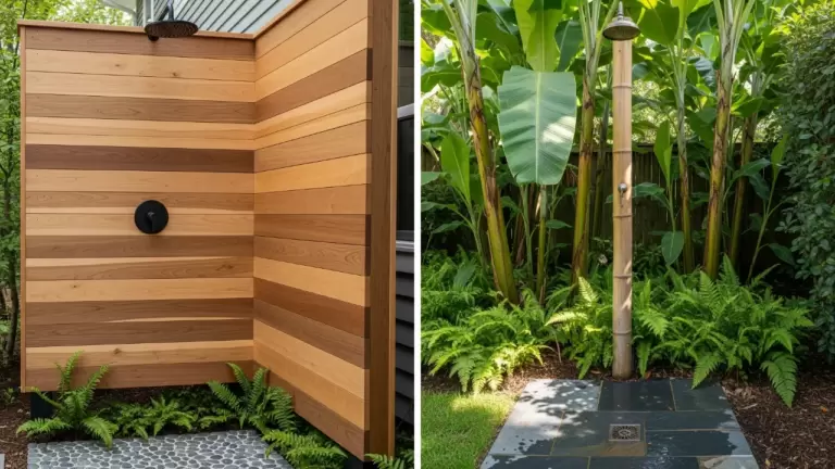 35 Beautiful Outdoor Shower Ideas