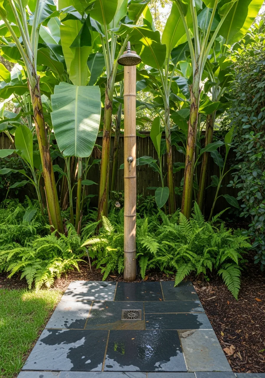 2. Tropical Garden Shower