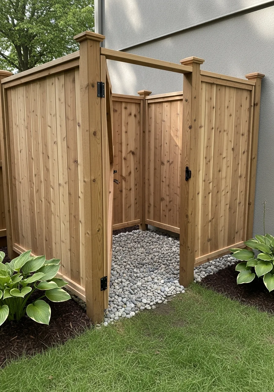 6. Cedar Privacy Enclosure