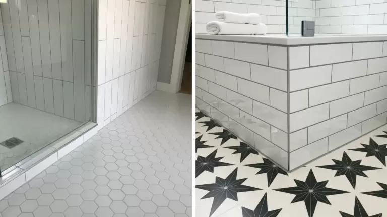 50 Stylish Bathroom Tile Combination Ideas