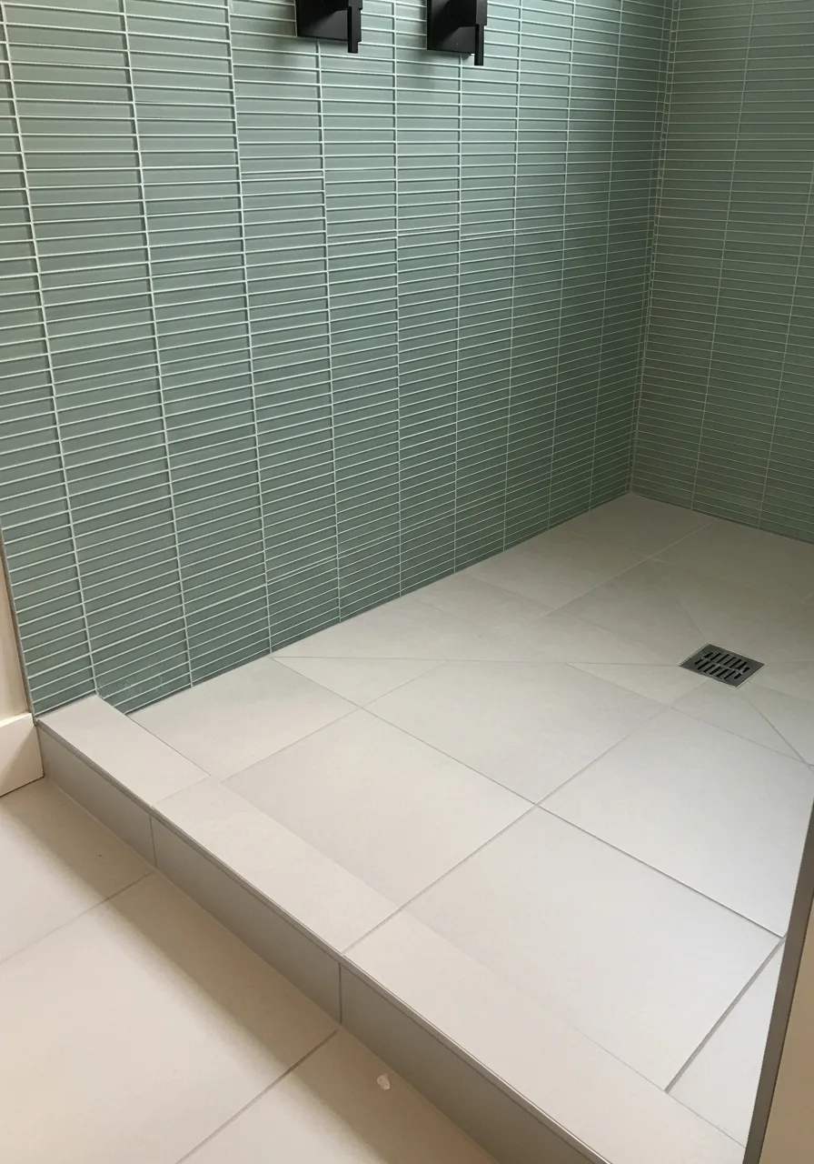 46. Linear Mosaic and Large Porcelain
