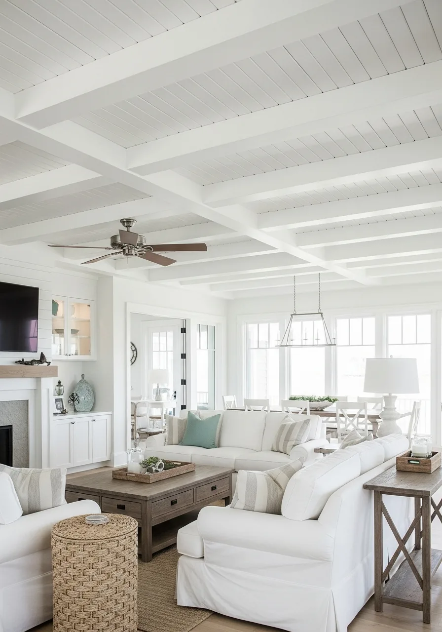 13. Exposed Ceiling Beams