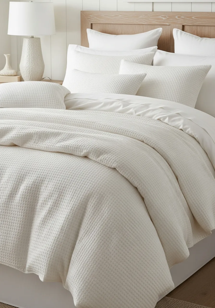 22. Tonal White Bedding