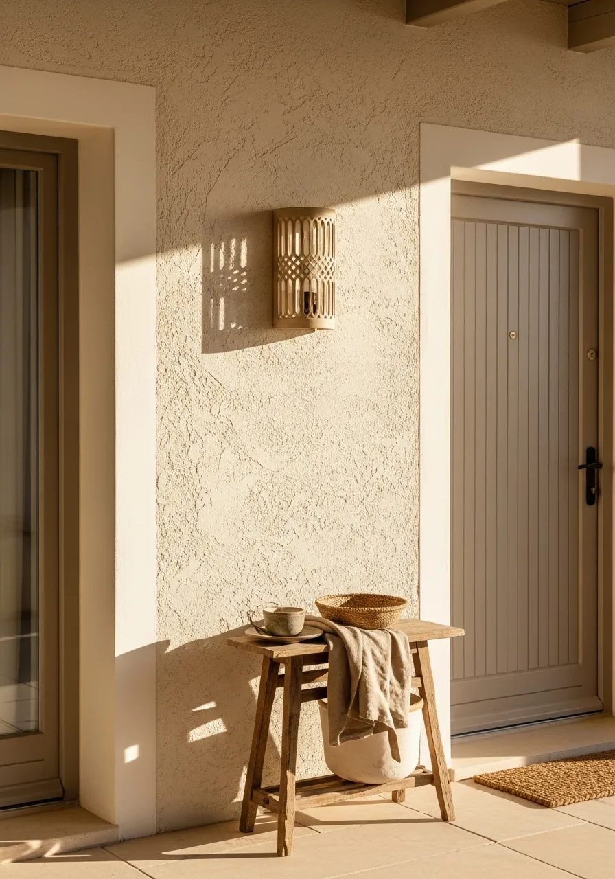33. Textured Plaster Wall Finishes