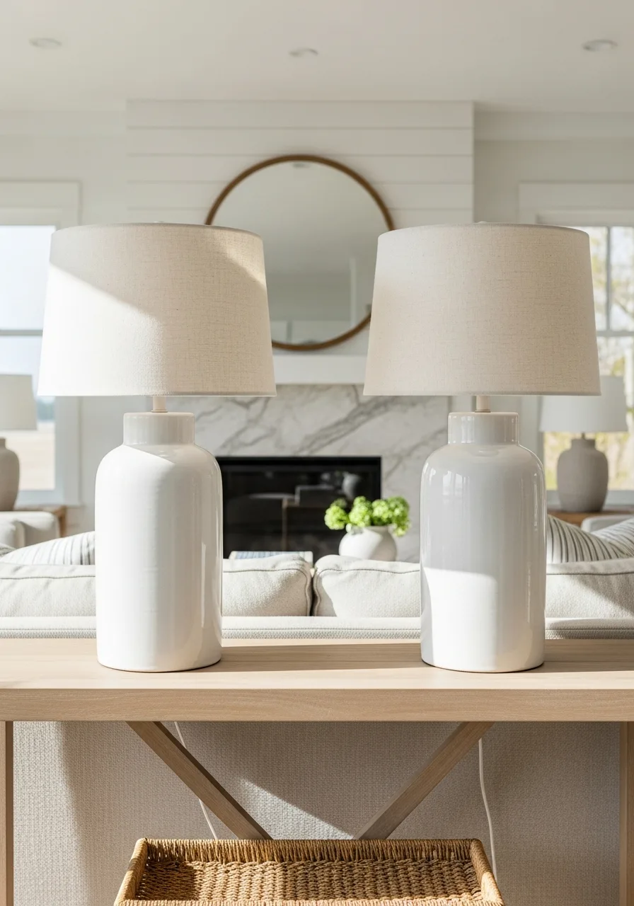 6. Ceramic Table Lamps