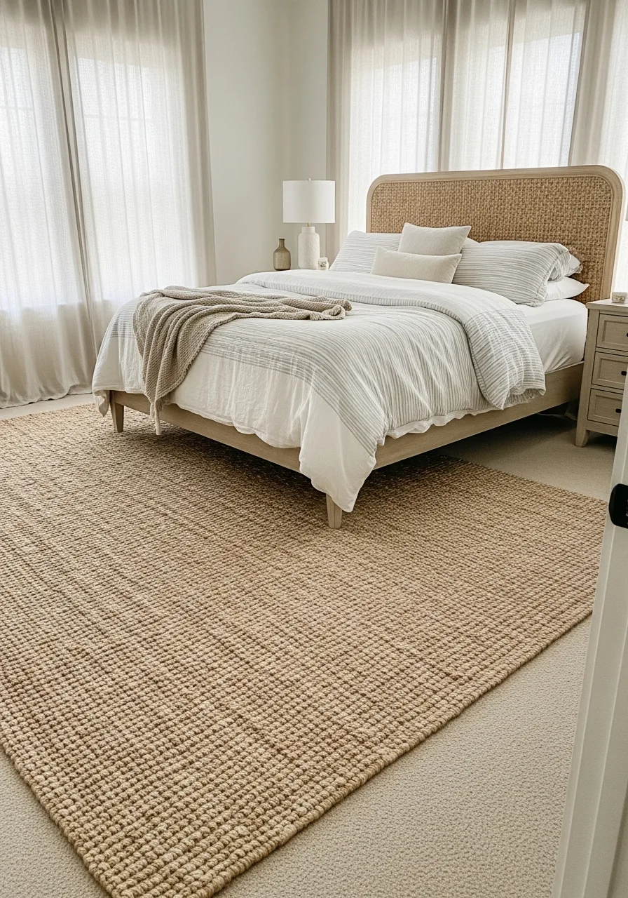 2. Textured Jute Rugs