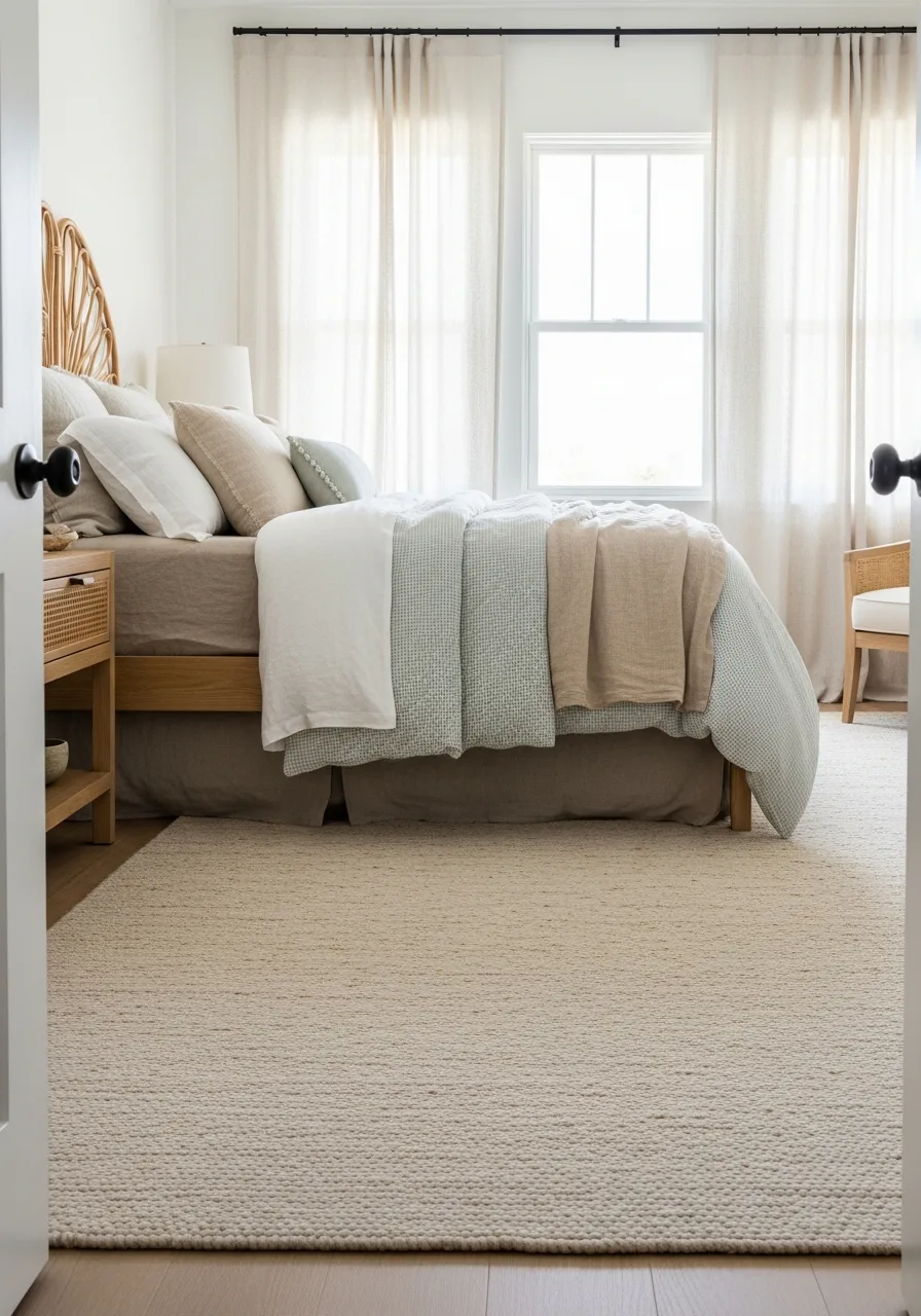 27. Sand Colored Area Rug