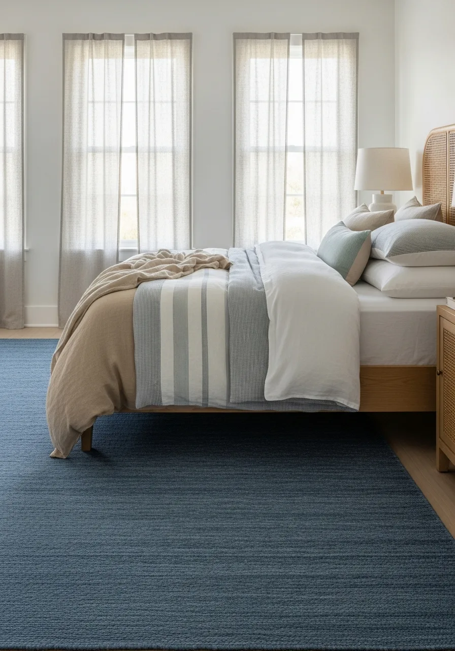 36. Tonal Indigo Area Rug
