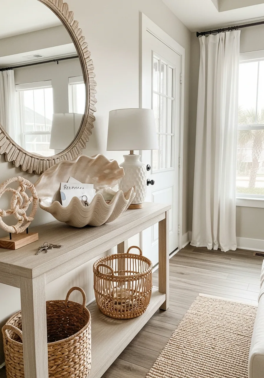 24. Large Faux Clam Shell