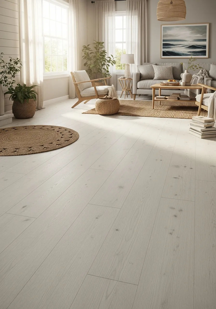 31. White Oak Plank Flooring