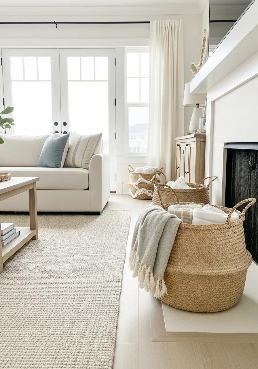 9. Woven Storage Baskets