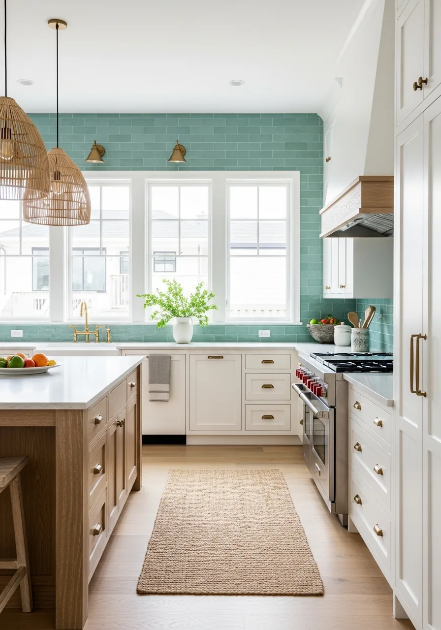17. Seafoam Green Subway Tile
