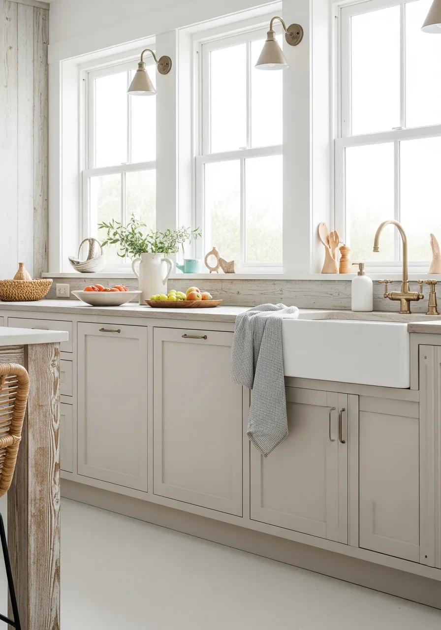 35. Flat Front Sand Cabinets